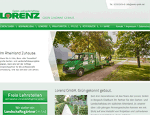 Tablet Screenshot of lorenz-gmbh.net